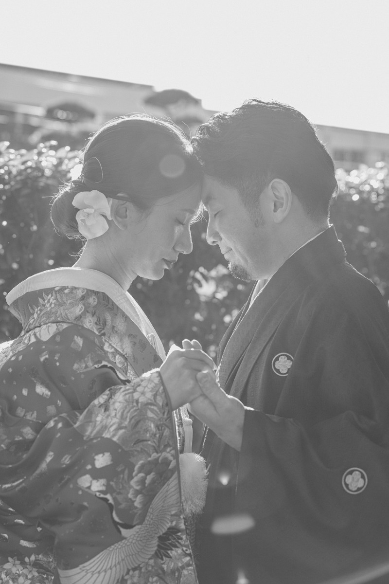 静かなぬくもりを写した和装写真