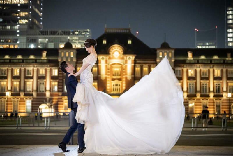 抱っこショットはおふたりの絆が必要です…♪