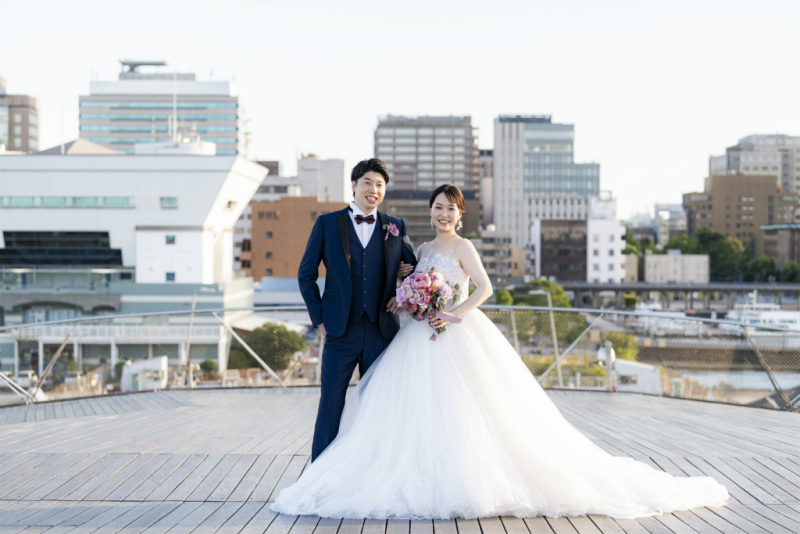 大さん橋でおしゃれに