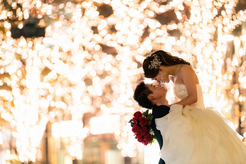 イルミネーションと一緒に・・・