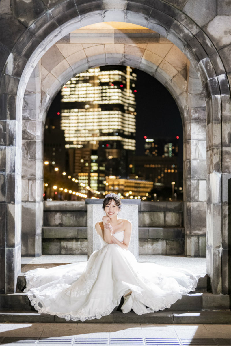 お座りショット♡