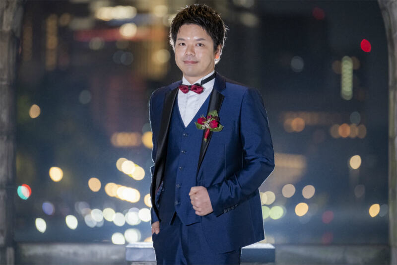 ご新郎様のソロショット