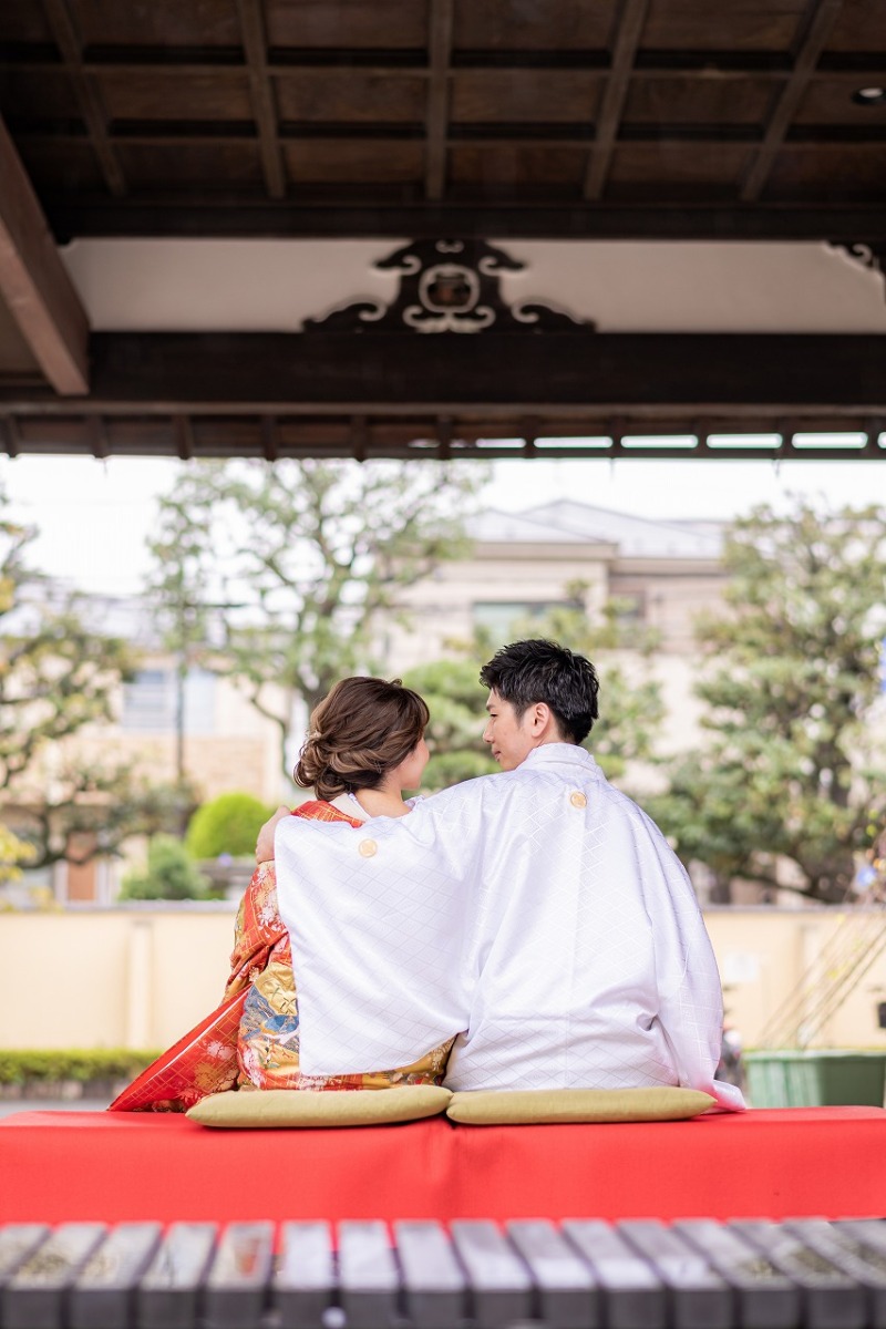 お座りショット