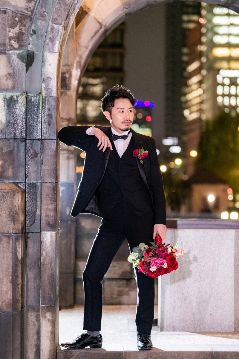 ご新郎様ソロショット☆