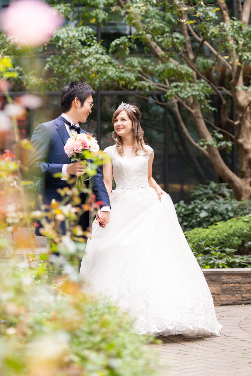 手を繋いでお散歩☆