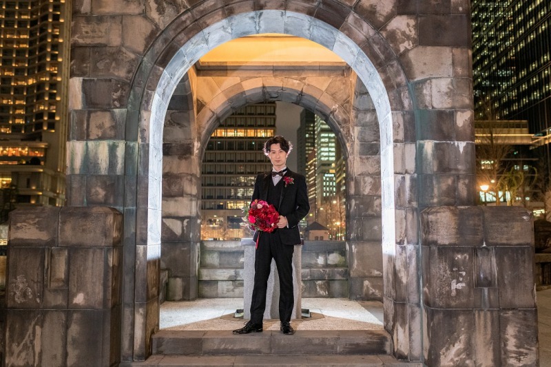 ご新郎様ソロショット☆