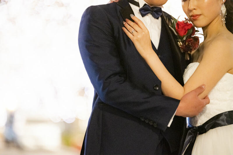 寄りのショットでドラマチックな一枚を