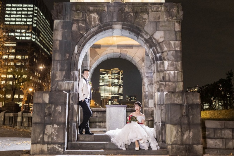 和田倉門で…♡