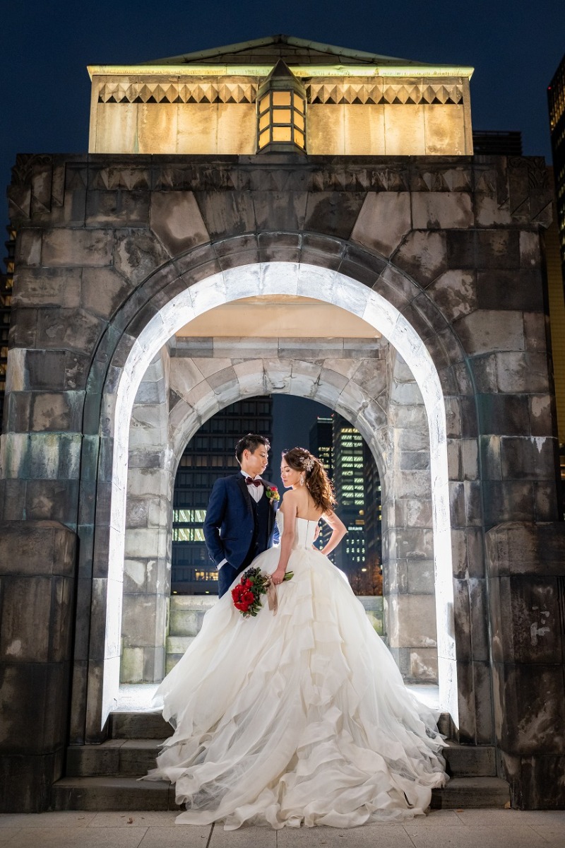 和田倉門での素敵なショット♪