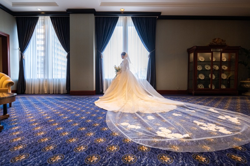 ロングベールで♪