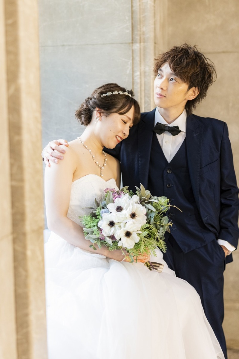 寄り添いながら国立博物館へ♪