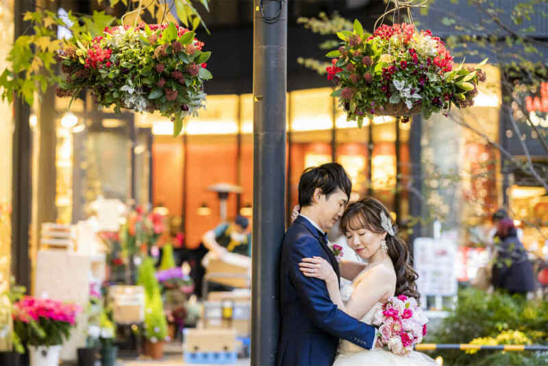 花々は心模様を表すように♡