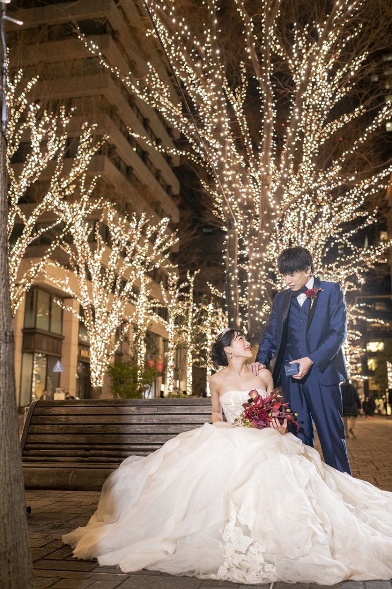 イルミネーションで待ち合わせを