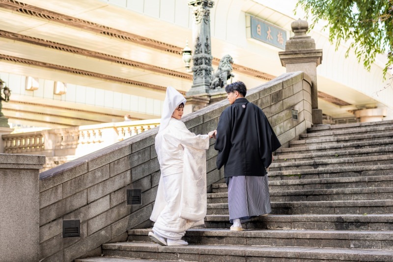 手を取り合って...♡