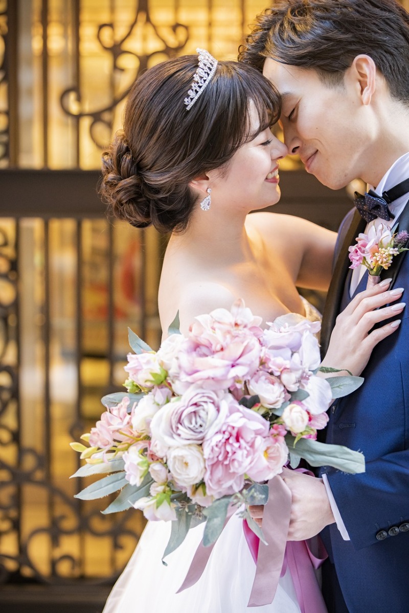 おでここつんポーズ♡