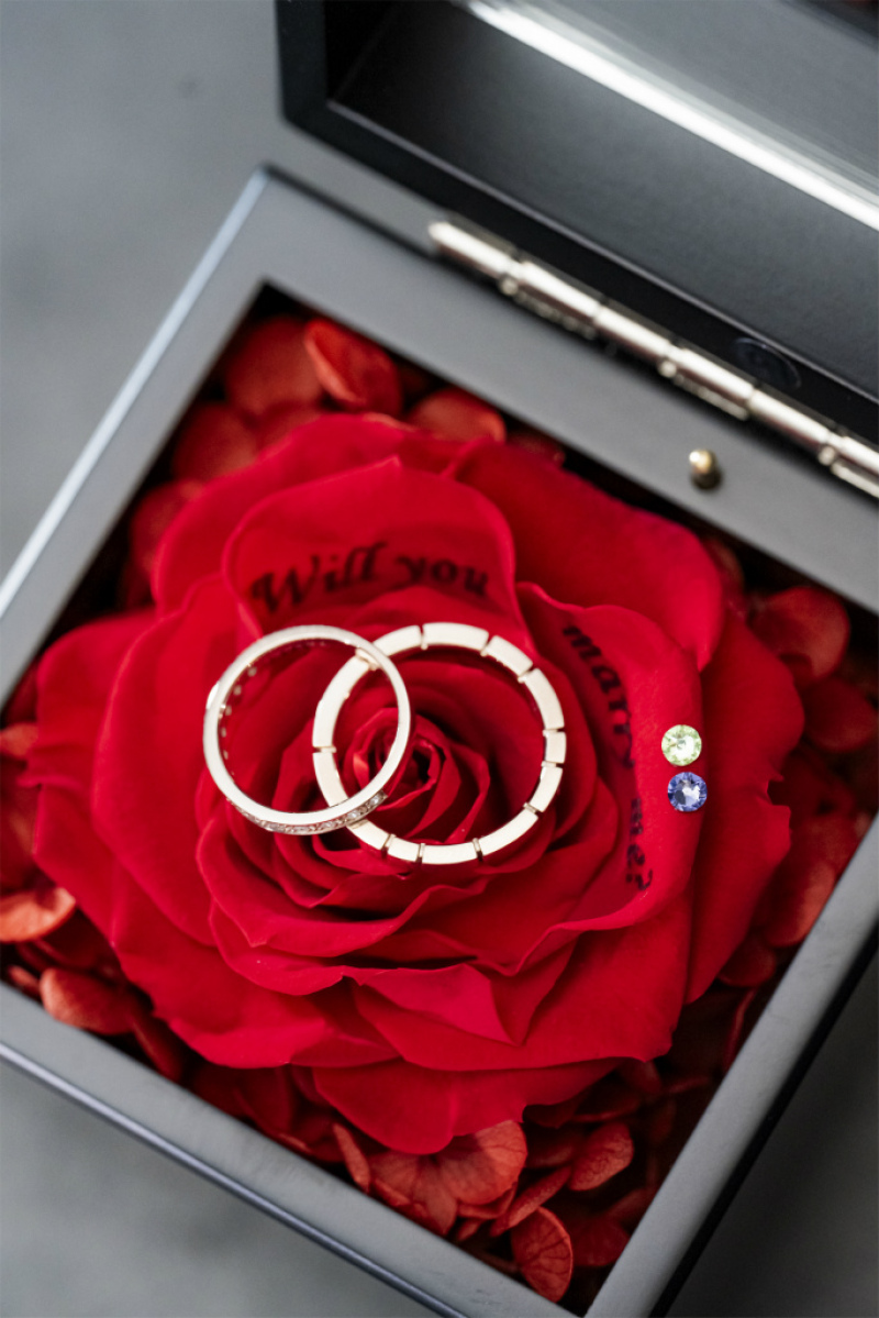 枯れないバラのお小物ショット!