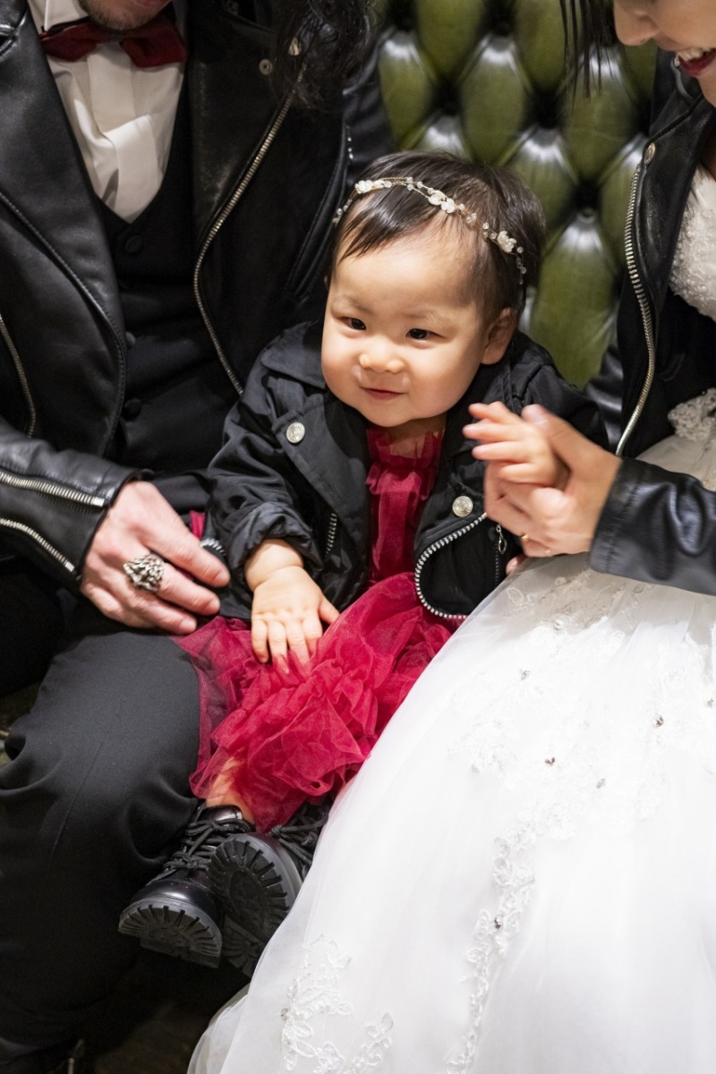 お子様にもとっておきのショットを♡