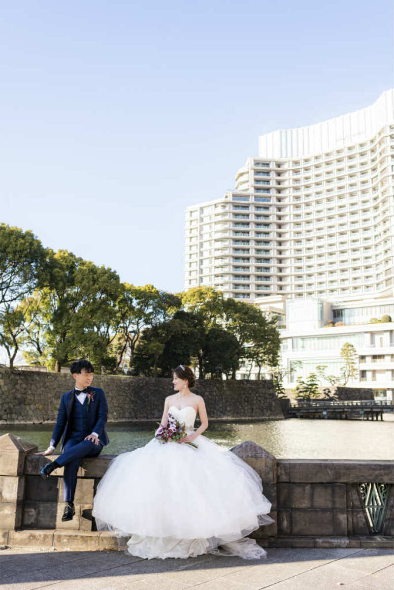 お二人見つめ合って