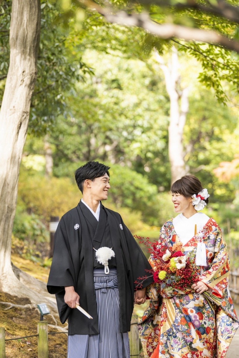 笑顔がとっても素敵なおふたり♡