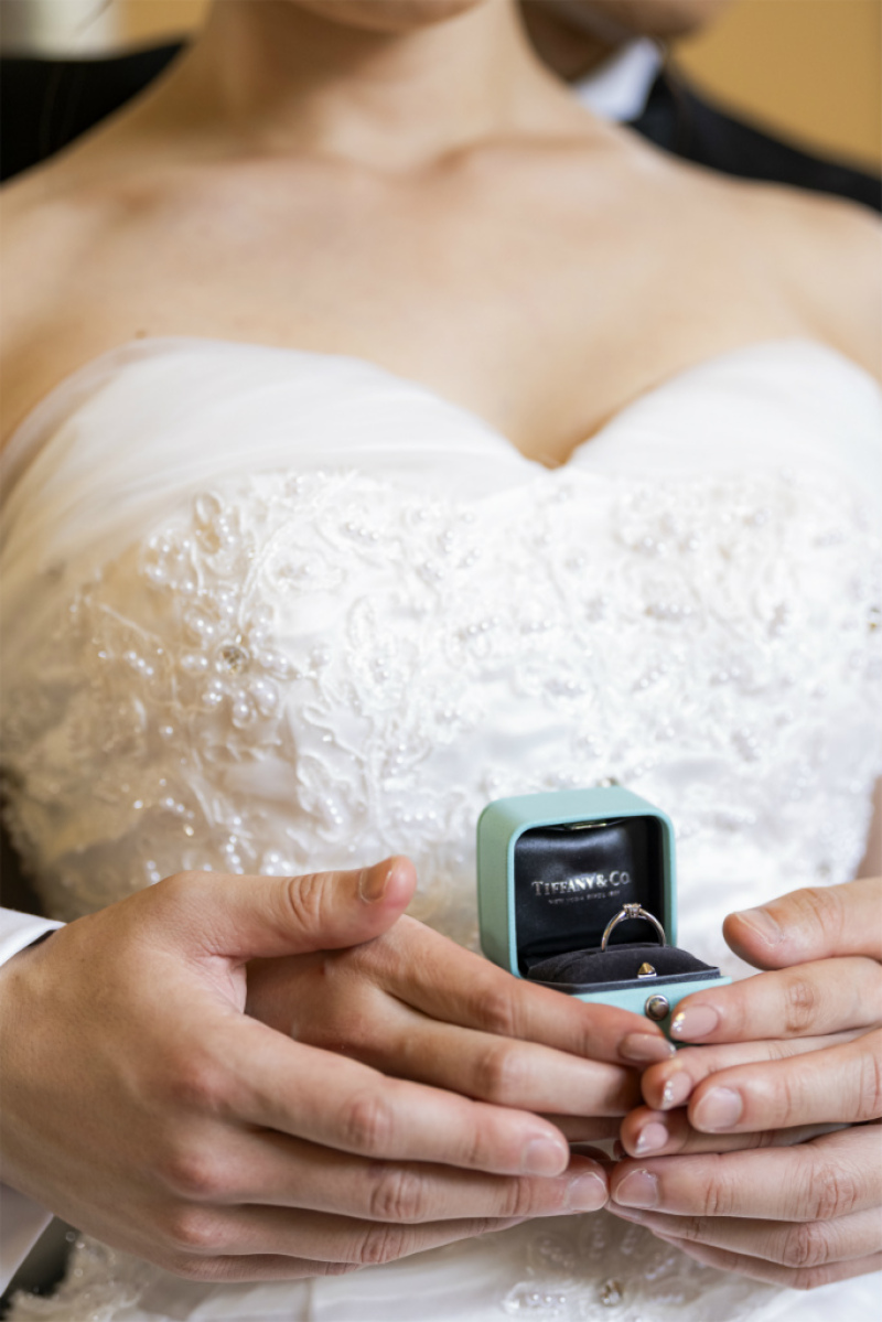 リングを持ったハグショット！