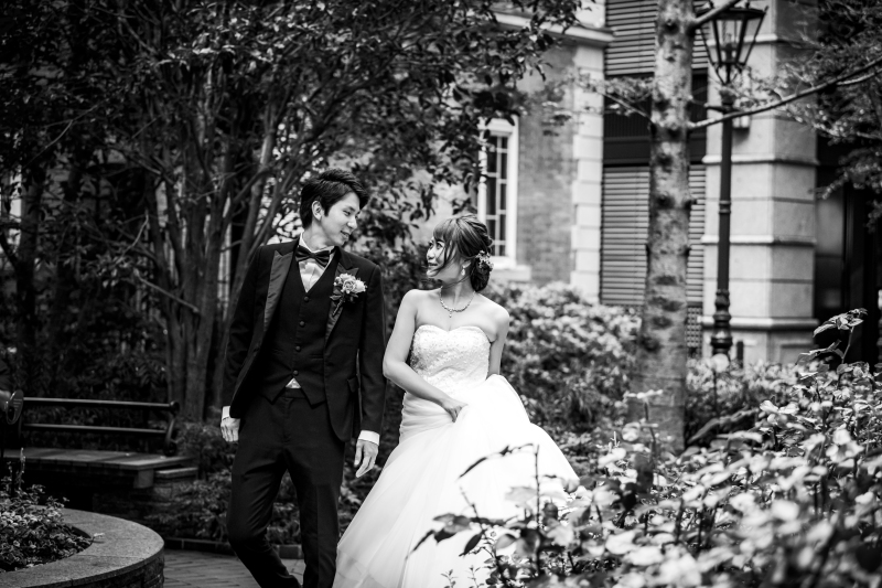 ヨーロピアンな中庭で☆