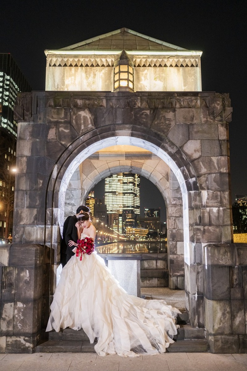 東京駅周辺で前撮り！VERAWANGのリーゼルご着用♡』(撮影日
