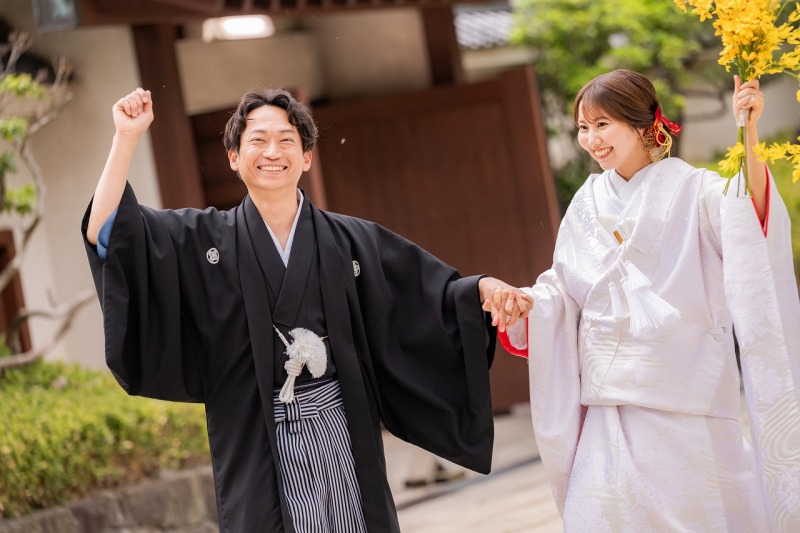 飾らない仕草までおふたりらしい、大切な思い出に。