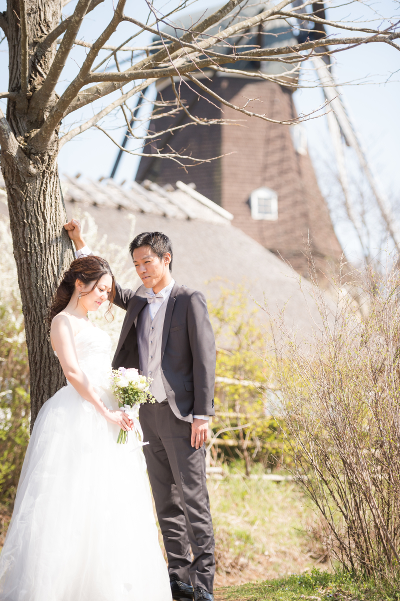 壁ドン?木ドンもさわやかに♡