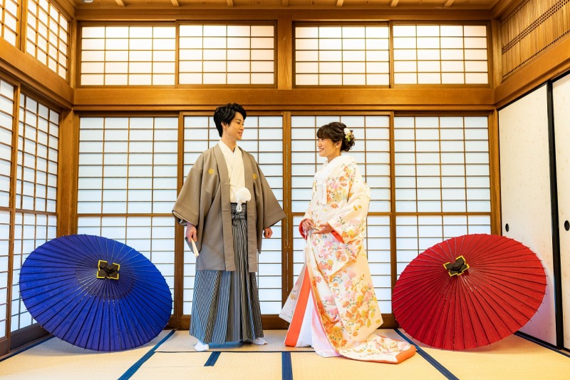 和室でのツーショット☆