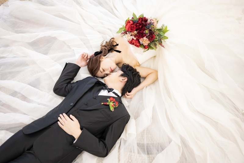 寝ころびショット