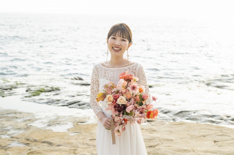 素敵な笑顔のご新婦様♡