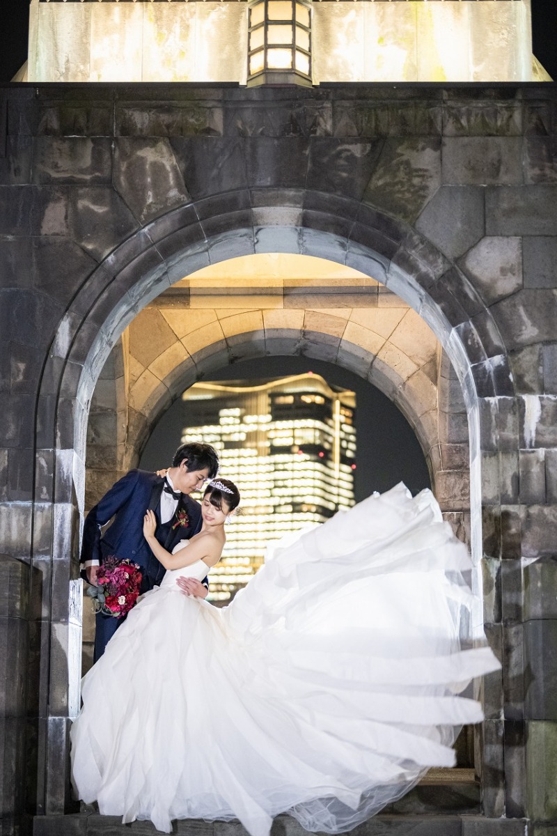 トレーンを翻した美しい瞬間を♪