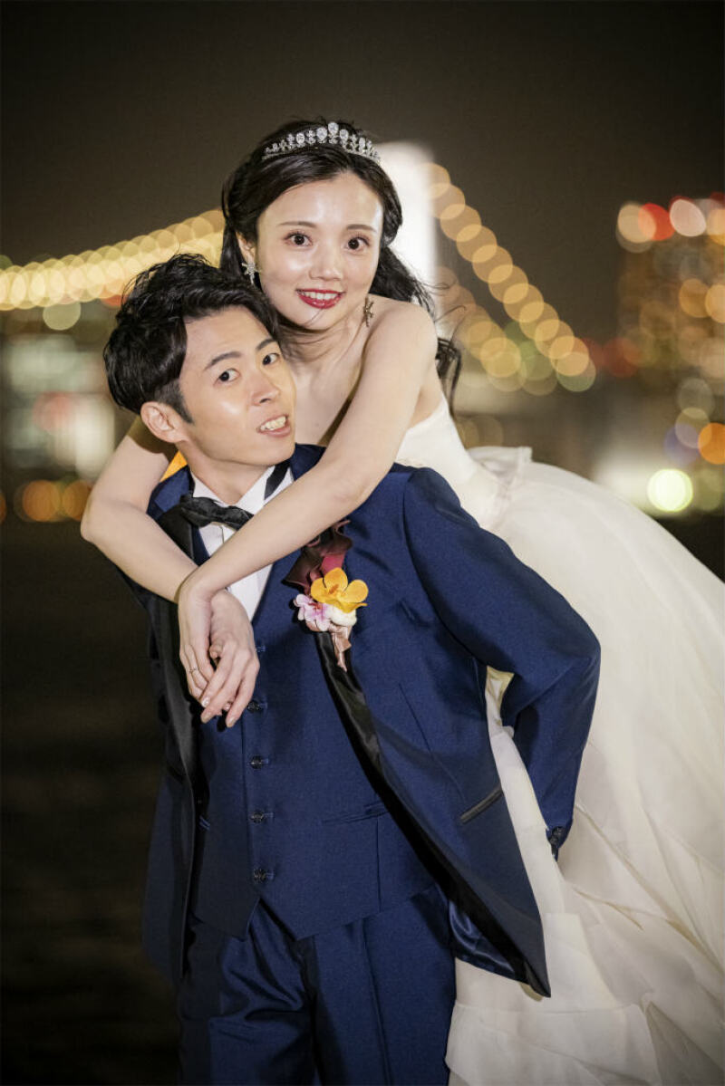 おんぶショット