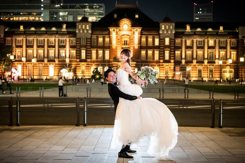 ライトアップ東京駅☆