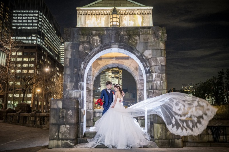 和田倉門でベールショット☆