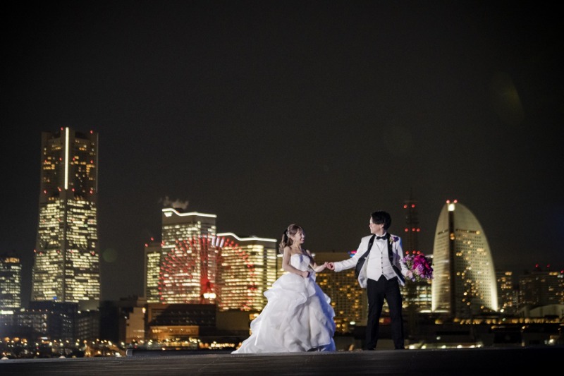 夜は横浜に移動♪