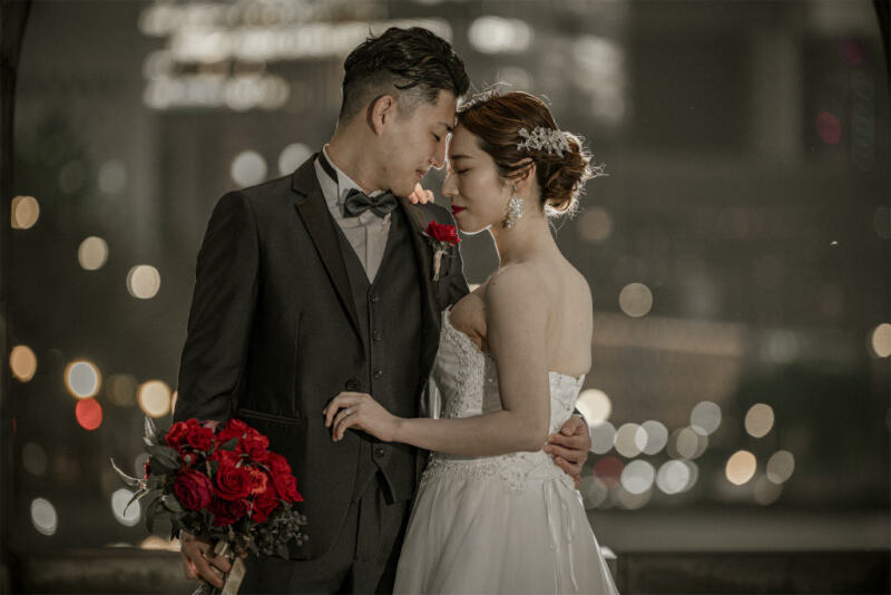 おでここつんショット