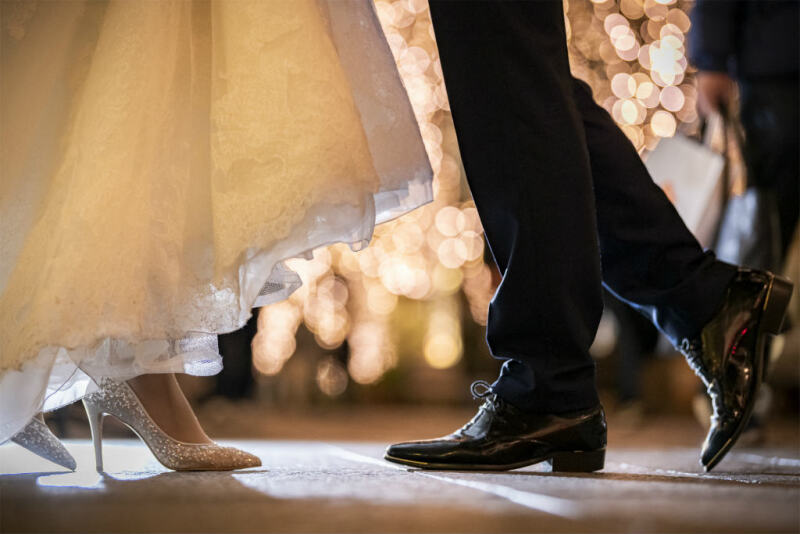 お足元ショット