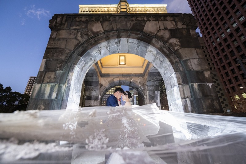 和田倉門でベールショット☆