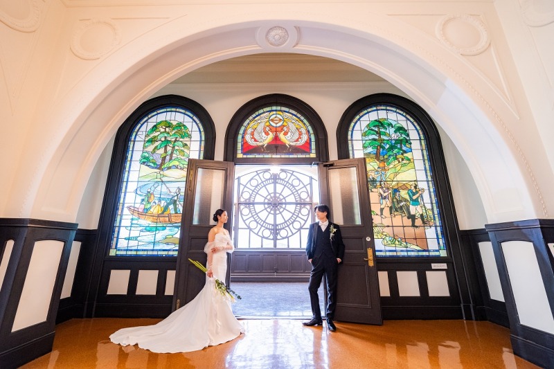 開港記念会館でクラシカルなお写真を♡