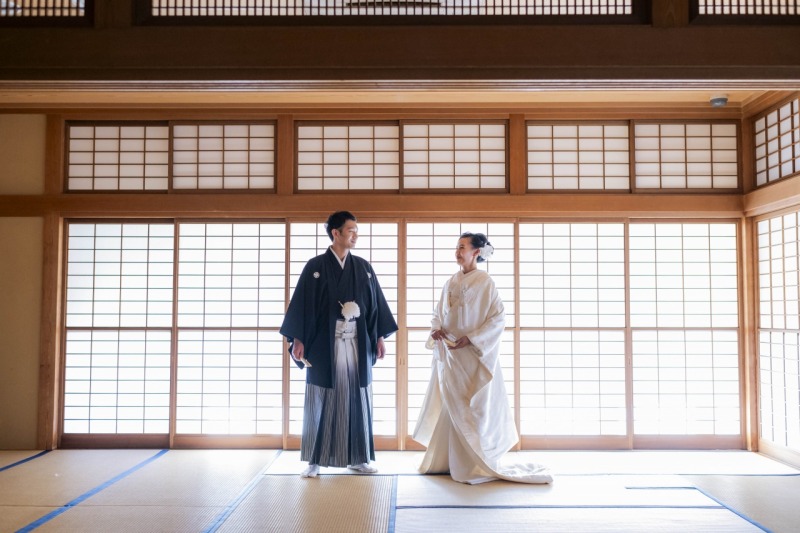 お茶室でのお写真！