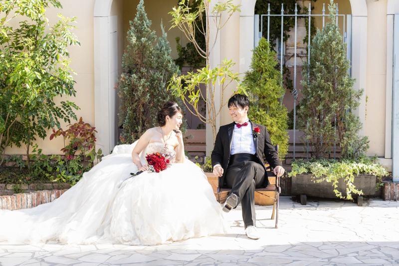 中庭ショット☆