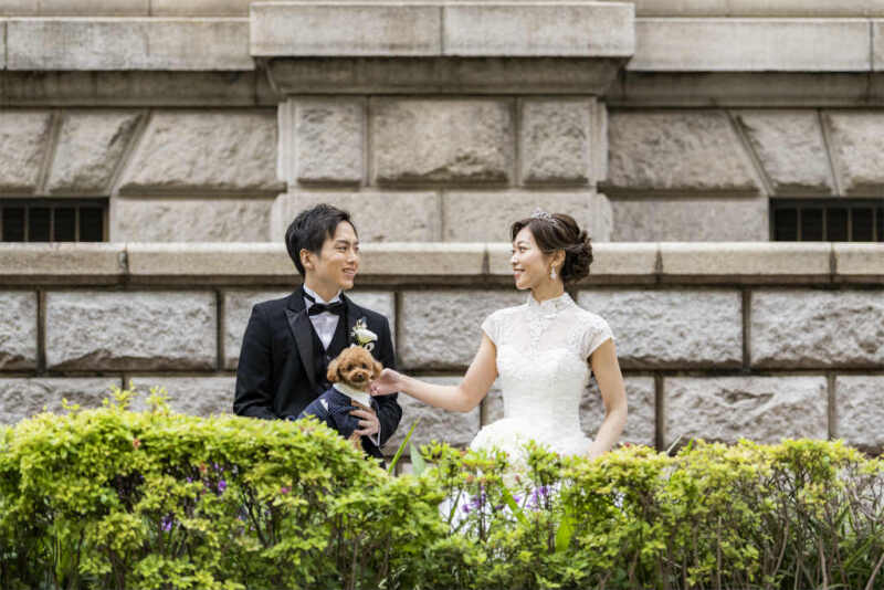 わんちゃんとご一緒のデイフォト☆