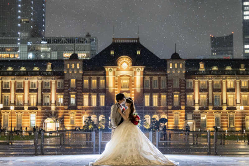 東京駅でセンターショット！
