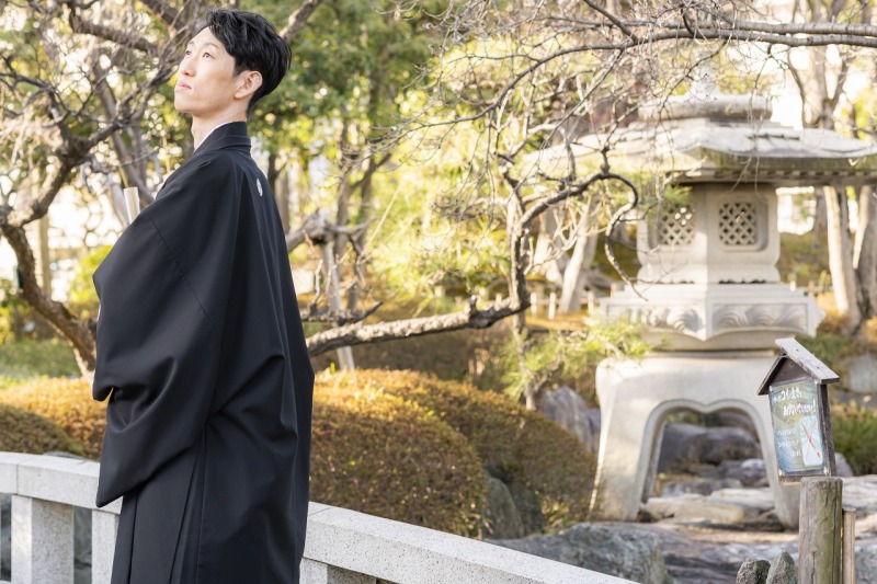 ご新郎様ソロショット