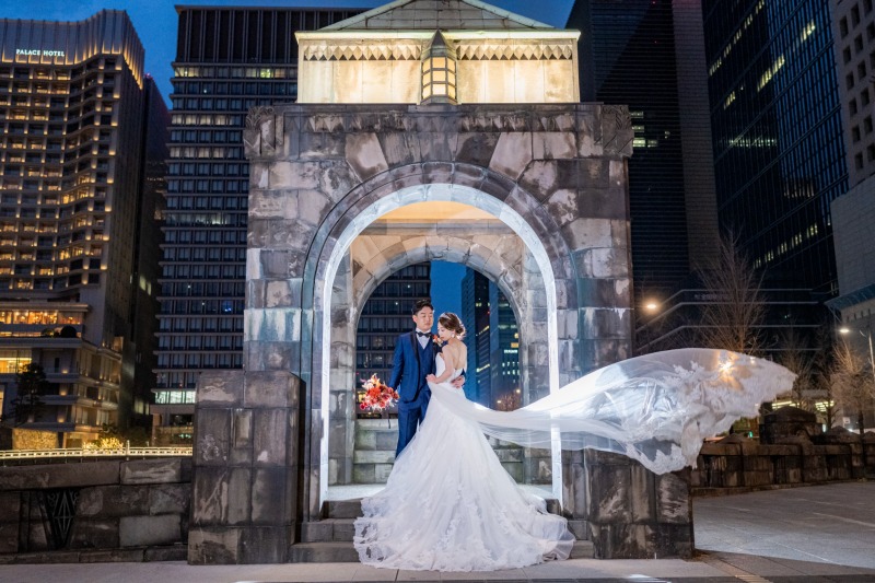 和田倉門でベールショット☆