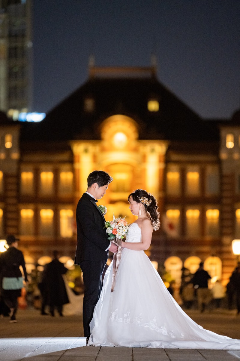 向き合いショット