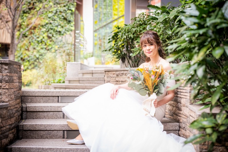 透明感のあるご新婦様☆