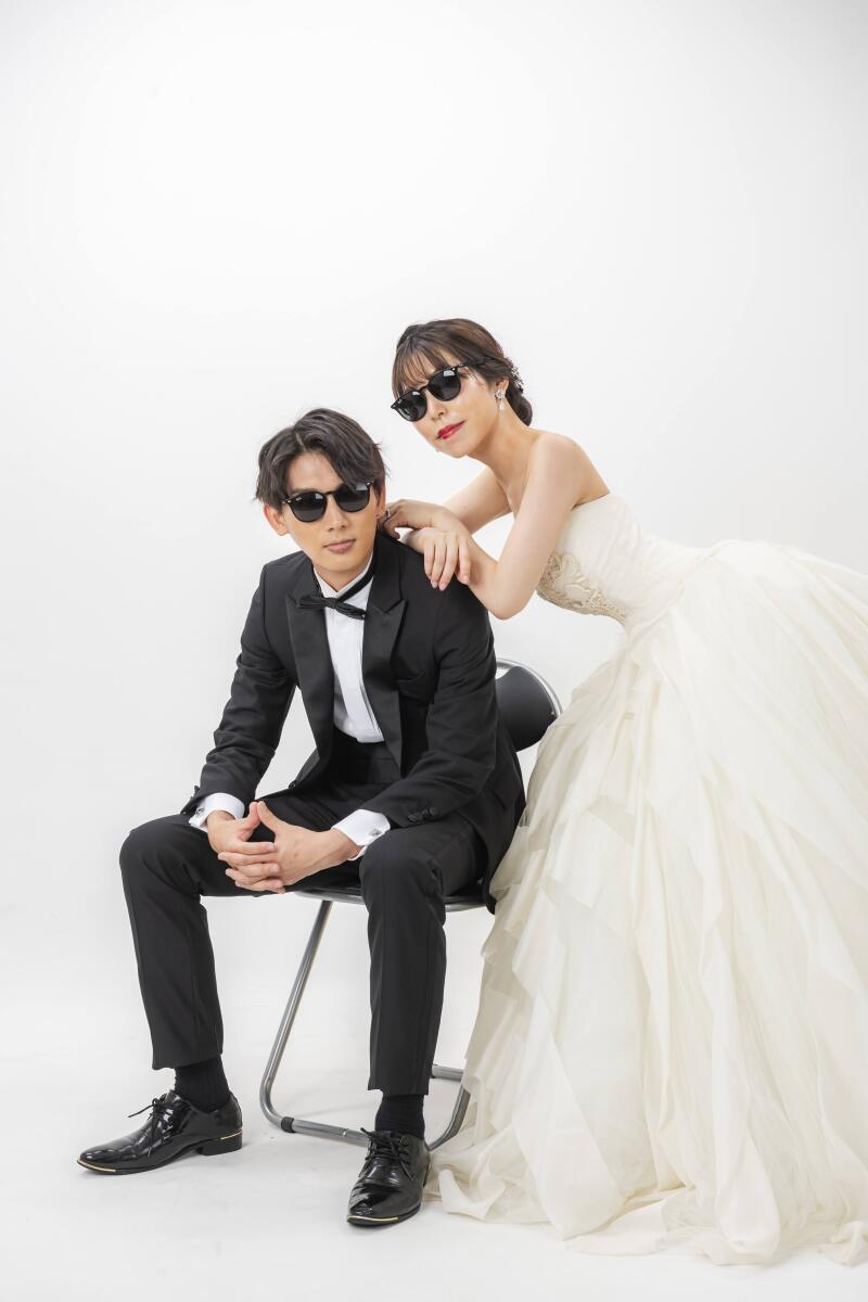 かっこよく決めるおふたり♪