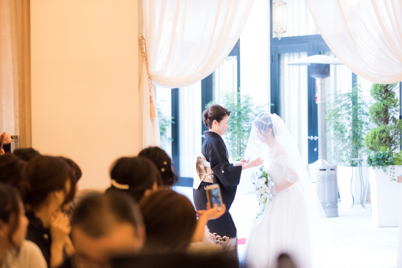 感動のベールダウン♡